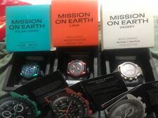 3 x relojes nuevo con  cajas mision la tierra 1 polar, 1 desierto , 1 lava reloj comprar usado  Enviando para Brazil