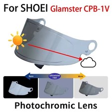 Photochromic Visor Fits For SHOEI Glamster CPB-1V Motorcycle Shield Lens na sprzedaż  Wysyłka do Poland
