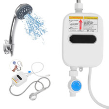 Ducha Eléctrica Para Baño Sin Tanque Calentador Instantáneo Água 110 V US PLUG comprar usado  Enviando para Brazil