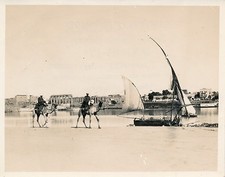 EGYPT c. 1920 - Silver Print Voyage sur le Nil - PP 82 comprar usado  Enviando para Brazil