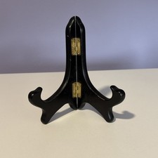 Suporte para cavalete fotográfico articulado madeira preta manchada 5”A x 4 1/2”W usado comprar usado  Enviando para Brazil