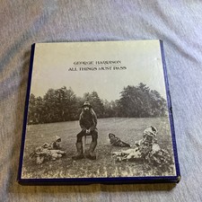 George Harrison All Things Must Pass 3-3/4 ips Reel Tape Apple D 639 Not Tested comprar usado  Enviando para Brazil