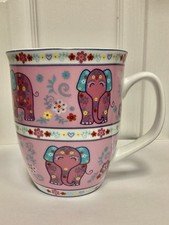 Colorful elephants mug for sale  Alpharetta