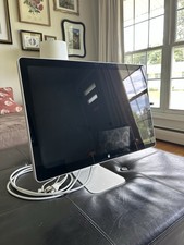 Usado, Tela de cinema Apple LED A1267 24" LED prata MB382LL/A - 1920x1200 MagSafe USB comprar usado  Enviando para Brazil