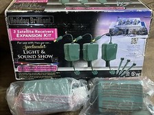 Kit de expansão Holiday Brilliant Satellite + 2 para show de som de luz espetacular, usado comprar usado  Enviando para Brazil