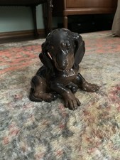 Estatueta colecionável vintage de cachorro Rosenthal Dachshund comprar usado  Enviando para Brazil