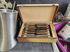 Coffret anciens couteaux d'occasion  Décines-Charpieu
