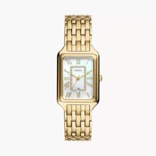 【FOSSIL 4】Relógio feminino estilo pulseira de aço inoxidável Raquel à prova d'água, usado comprar usado  Enviando para Brazil