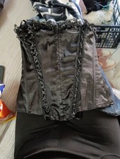 Bustier corset noir d'occasion  Bouguenais