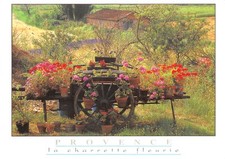 Provence charrette fleurie d'occasion  France