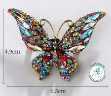 Brosche schmetterling bunt gebraucht kaufen  Hannover