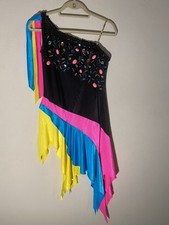 Vestido de patinaje artístico para damas Show Performance brillante talla M/L segunda mano  Embacar hacia Mexico