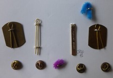 Cap collar badges for sale  ASHFORD