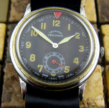 Relógio suíço masculino vintage TECHNOS 1930-40 pilotos militares, brilho no escuro, d= 37 mm comprar usado Relógio suíço masculino vintage TECHNOS 1930-40 pilotos militares, brilho no escuro, d= 37 mm comprar usado  Enviando para Brazil