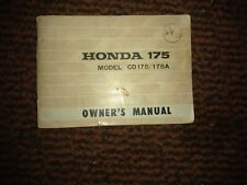 honda cd175 for sale  SUNDERLAND