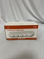 Alarma de humo fotoeléctrica Jemay AW136GC - Paquete de 5 blancas segunda mano  Embacar hacia Mexico