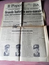 Ww2 scavo giornale usato  Visano