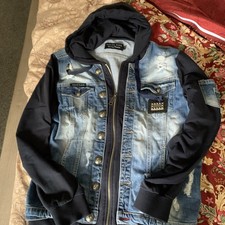 Philipp plein jeansjacke gebraucht kaufen  Bad Wildbad