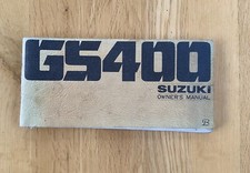 Suzuki gs400 owners for sale  CRAIGAVON