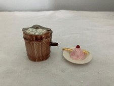 Sorveteira em miniatura Arcadia e prato de sorvete sal e pimenta comprar usado  Enviando para Brazil