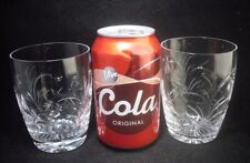 Pair stuart crystal for sale  GLASGOW