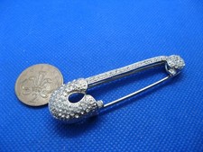 safety pin brooch for sale  BOLTON