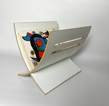 Vintage IKEA Berran Stojak na gazety Uchwyt na magazyn Memphis 1990 Y2K na sprzedaż  Wysyłka do Poland