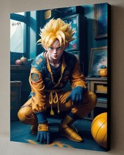 Ritratto dragon ball usato  Italia