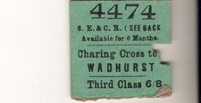 Railway ticket secr for sale  MIDHURST