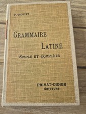 Livre grammaire latine. d'occasion Livre grammaire latine. d'occasion  Gueux