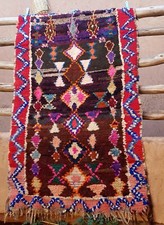 Vintage moroccan boucherouite for sale  BANBURY