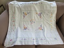 embroidered vintage tablecloth for sale embroidered vintage tablecloth for sale HALESOWEN