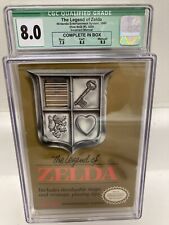 The Legend of Zelda NES Cgc 8.0 Gold Box Vga Wata selo oval na caixa completo, carrinho, comprar usado  Enviando para Brazil