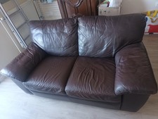 Canapé cuir vachette d'occasion  Metz-