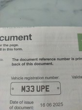 Personalised vehicle registrat for sale  FOLKESTONE