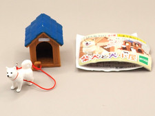 Boneco cápsula brinquedo branco Shiba Inu Shiba Inu e casa de cachorro Japão T075 comprar usado  Enviando para Brazil