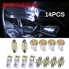 Kit de equipamiento de luces LED interiores blancas brillantes de 14 piezas para Honda Accord 2003-2012 segunda mano  Embacar hacia Mexico