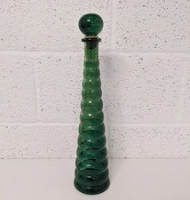 Green glass genie for sale  THETFORD