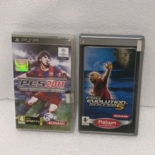 Lote de 2 Pro Evolution Soccer (5 + 2011) Sony PSP CIB Região Frete GRÁTIS WW comprar usado  Enviando para Brazil