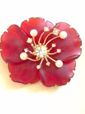 Broche vintage fleur d'occasion  Noailles