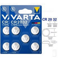 Varta litio cr2032 usato  Albiano