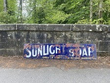 Vintage enamel sign for sale  HIGH PEAK