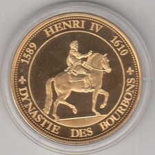 Médaille contemporaine roi d'occasion  Amiens-