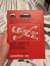 Autopress mini 1959 for sale  LITTLEHAMPTON