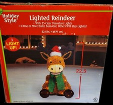 Lighted reindeer 22.5 for sale  Live Oak