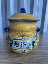Biscotti cookie jar for sale  Spanish Fork