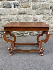 Antique walnut console for sale  PONTEFRACT