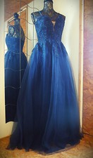 Ballkleid festtagskleid lang gebraucht kaufen  Arendsee