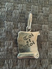 Pendentif médaille parchemin d'occasion  Domène