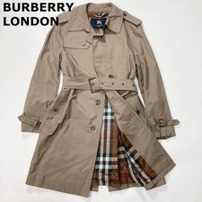 Trench coat Burberry London Nova Check poliéster bege EUA tamanho P autêntico comprar usado  Enviando para Brazil